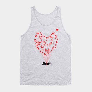 Flying cat Tank Top